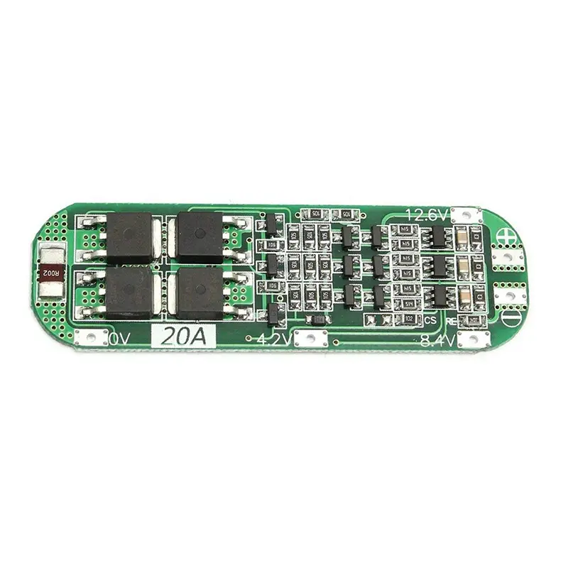 3S 18650 Li-ion Battery BMS Protection Board 20A 12.6V