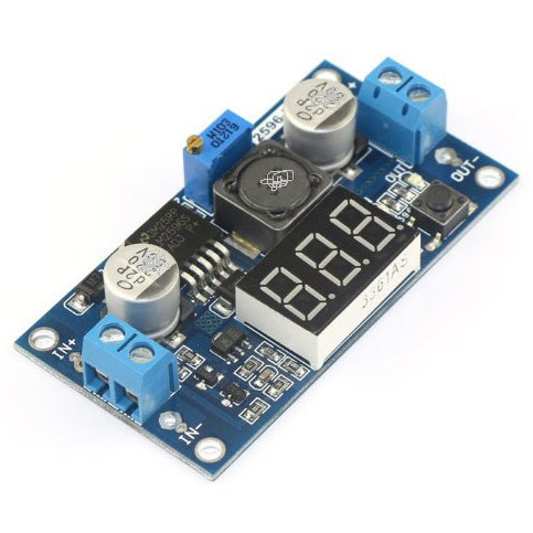 LM2596 DC-DC step down with display