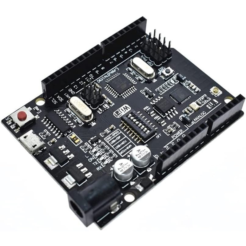 MicroPython Board R3 ATmega328P+ESP8266, 4Mb flash, USB-TTL CH340G, Micro-USB
